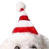 Christmas Dog Hat Pet Adorable Cap for 2Pcs Festive Accessory Set