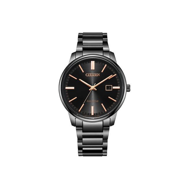 

CITIZEN Ecology Drive Collection Light Powered Quartz Movement Stainless Steel Strap Watch BM7527-89E Black Regular Watch Box