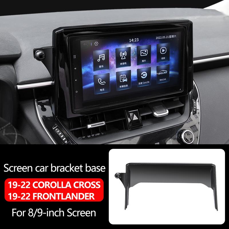 Dedicated Car Phone Holder Bracket Navigation Screen Frame Mobile Phone Stand For Toyota CHR Corolla RAV4 Camry Yaris Allion