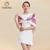ITARORA Sky City 100% Mulberry Silk Scarf