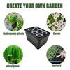 Top Quality Hydroponic Seedling Starter Kit, Indoor Soilless Vegetable and Herb Growing System, Perfect for Balcony Gardening