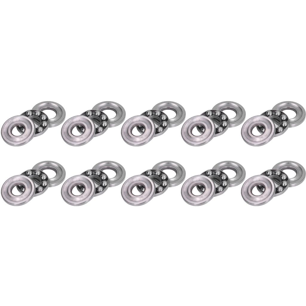 10Pcs Thrust Ball Bearing Single Direction Accessory Replacement Set Kit for Equipment51200