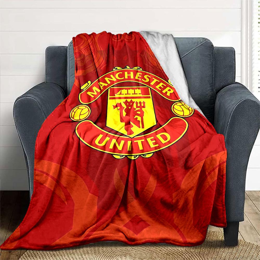 Manchester Blanket Soft Warm Cozy Suitable for Chair Office Chair Bedding Four Seasons Multipurpose Modern Perfect Gift for Relatives and Friends