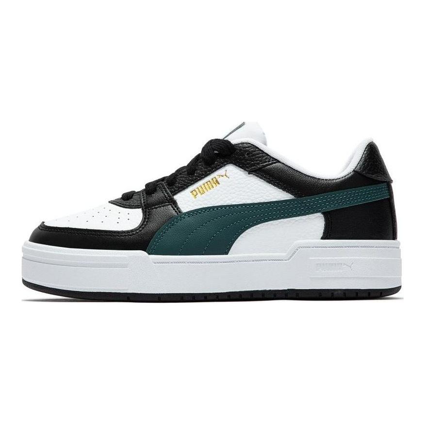 Puma CA Pro White Black Green Unisex Sneakers 386083-05