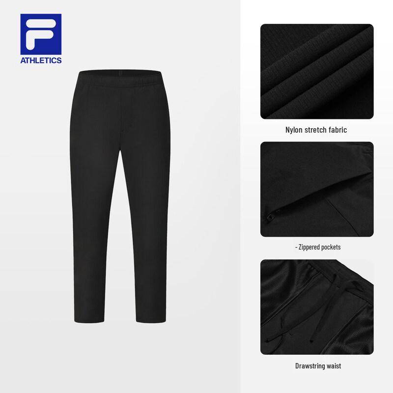 FILA Men s Basic Straight-Leg Woven Pants M