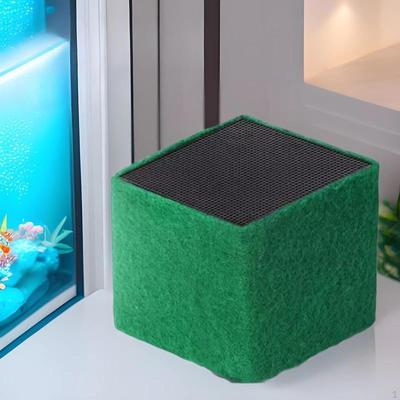 Aquarium Wasserreiniger Würfel Reiniger Wiederverwendbar Tragbar zur Reinigung von Aquarien