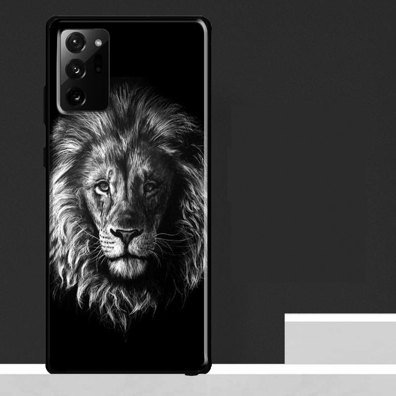 Lion Animal Case For Samsung Galaxy S25 S24 S23 Ultra S9 S10 S20 S21 S22 Plus S23 FE S25 FE Phone Cover