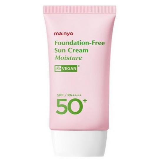 Manyo Factory Foundation-Free Moisture Sun Cream SPF50+ PA++++ Hydrating Sunscreen 50ml