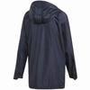 Adidas Wanderlust Climastorm Solid Color Sports Windbreaker Hooded Long Sleeve Jacket Women Jackets Blue DT4136