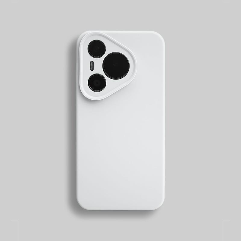 Pure color true liquid silicone is suitable for Huawei Pura70Pro + mobile phone case, fine hole all-inclusive, anti-drop soft cover.