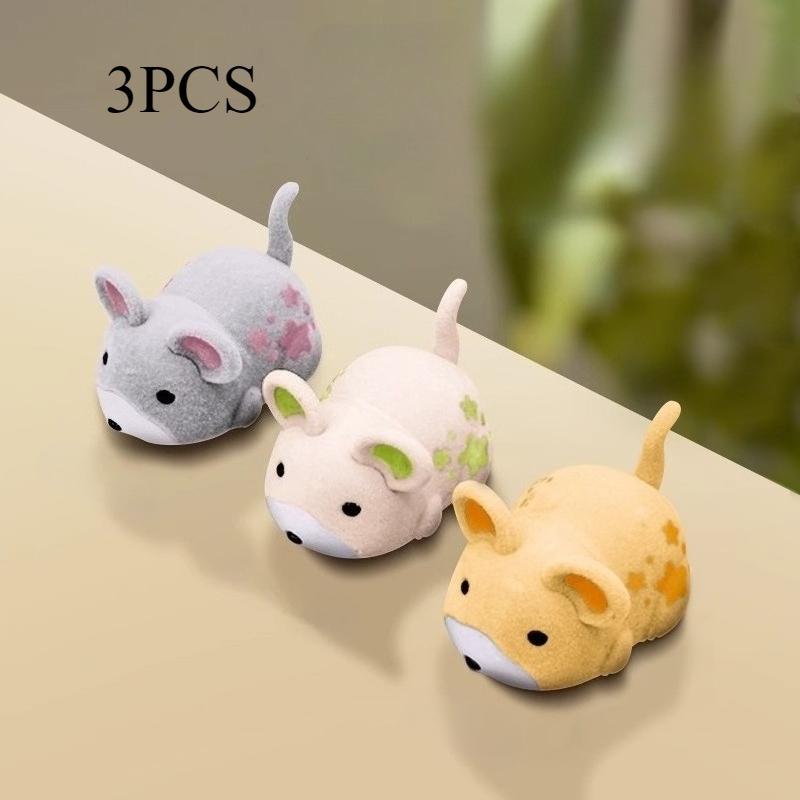 Electric Cat Toy Mouse Interactive Electric Hamster Cat Toy Self-Moving Obstacles Avoid Interactive Cat Toy
