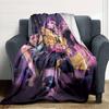1pc KPop Demon Hunters9 Blanket, Gift, for Men and Women, Soft Blanket, Good for Sofa Bed Couch Travel, Lightweight Flannel Blanket