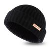 And Merino Wool Knit Fisherman Watch Skiing [TOP-EX] Men's Women's Hat, Beanie, Cap, Warm, Autumn/Winter, Commuting, Outdoor, (XL/XXL Sizes, Black)