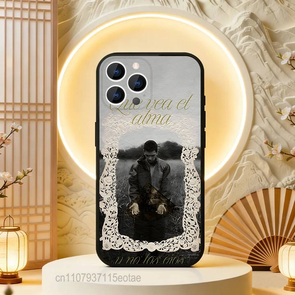 Singer Milo J Black Soft Case For iPhone 17 13 14 15 11 16 12 Pro Max Pro Max Plus E Air Mini Phone Cover Shell