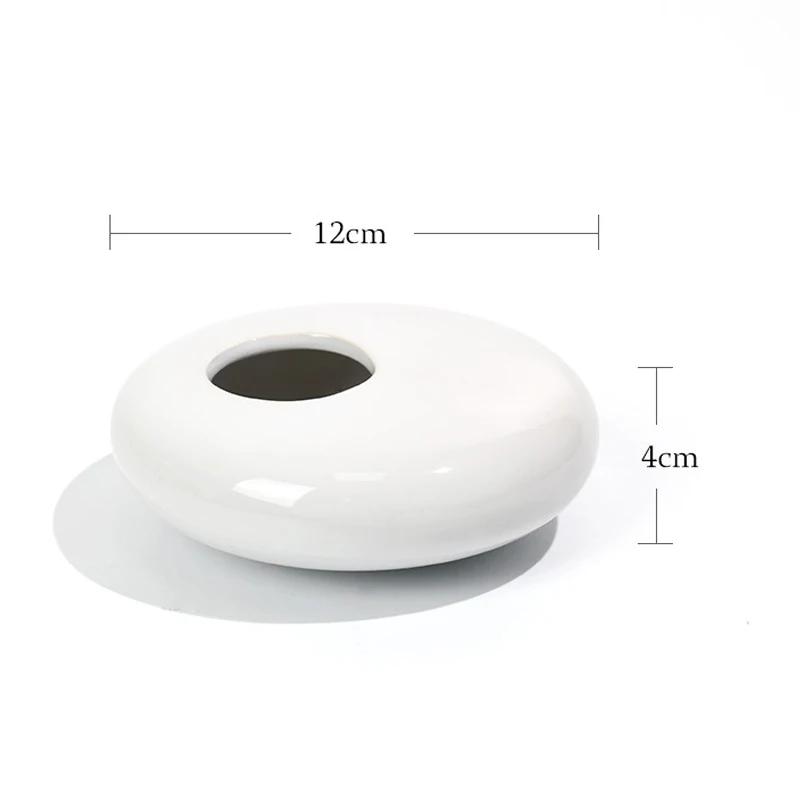 Ceramic Small Water Drop Flower Pot Vase Device Zen Tea Table Desktop Japanese Ikebana Flower Arrangement Utensils Ceramic Tools
