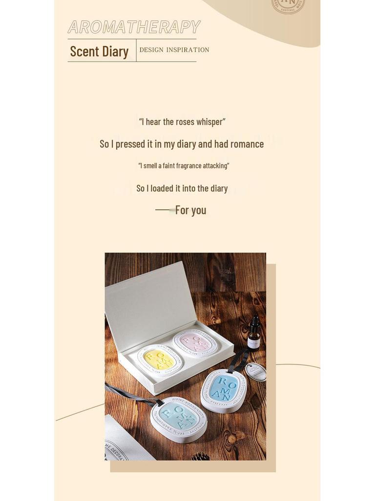 Scented Wax Tablets Gift Box: Wardrobe & Closet Fresheners for Mom & Bestie – Perfect Christmas Souvenir