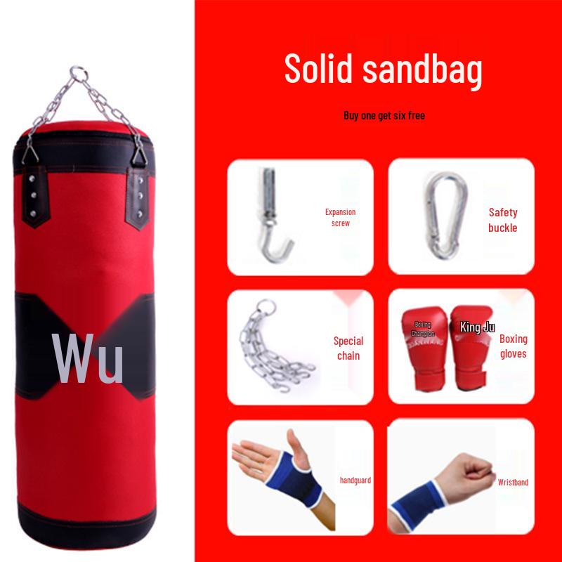 Hängender Box- & Taekwondo-Sandsack für Fitnesstraining - Indoor-Tumbler für Erwachsene & Kinder