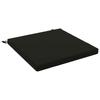 1 Piece Seat Cushion SOEST 100percent Polyester Black