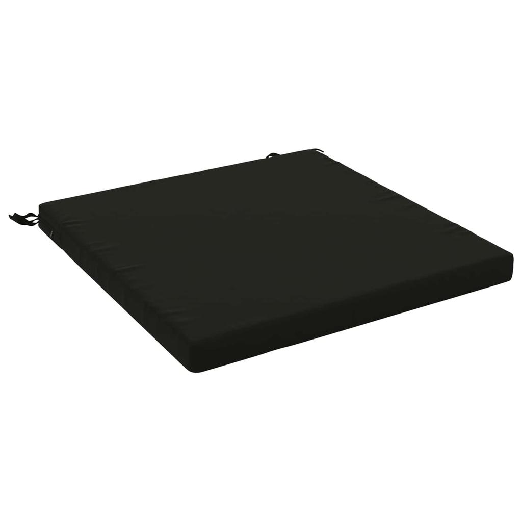 1 Piece Seat Cushion SOEST 100percent Polyester Black