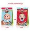 24Pcs Cocomelon Birthday Party Gift Bags With 36 Stickers For Kids Party