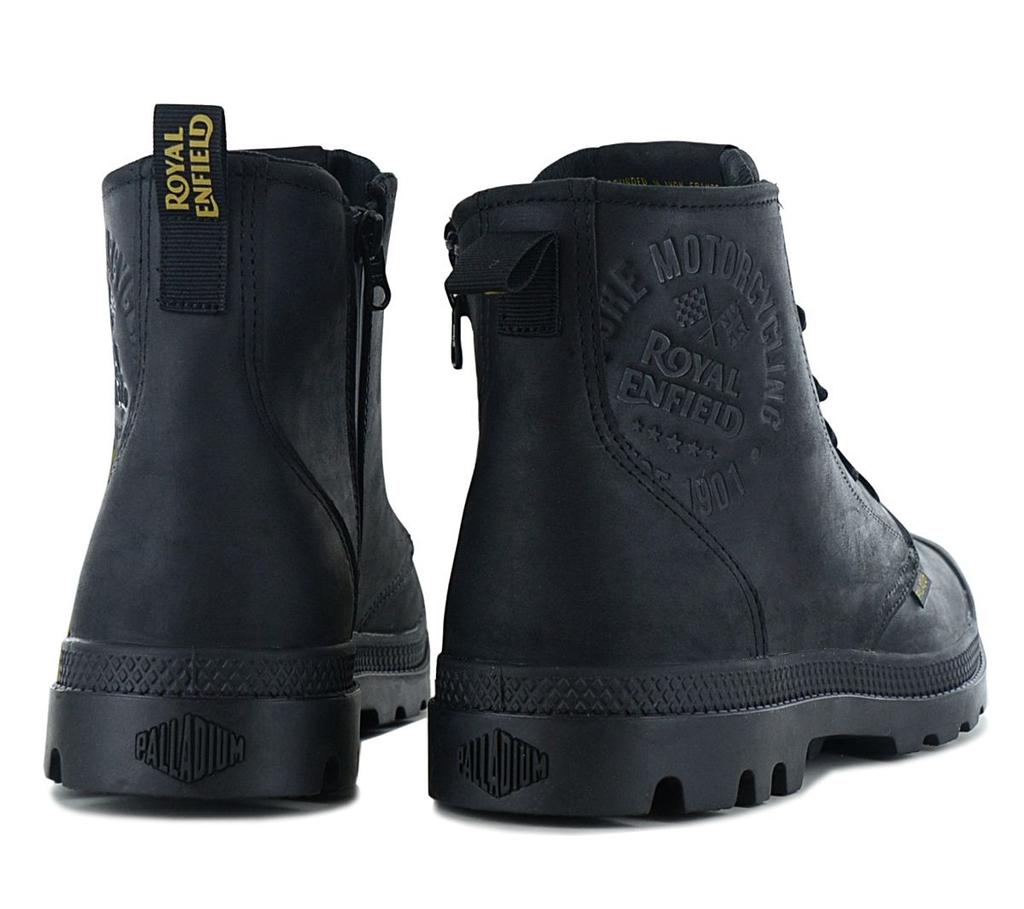 Palladium Pampa Continental Leather - Мужские ботинки Ботинки Туфли кожаные черные 74373-008-M ОРИГИНАЛ