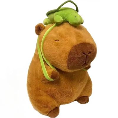 New Capybara Plush Simulation Capibara Anime Fluffty Toy Kawaii Plushie Cute Doll Stuffed Animals Soft Doll Plush Gift Kid Toys