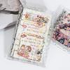 A6 Star Binder Cover Color-Changing PVC Notebook Cover with Reflective Design Transparent Spiral Planner Journal Sketchbook Accessories