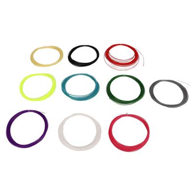 10Pcs Color Mixing Badminton Racquet String High Elastic Badminton Racket Line Replacement Second