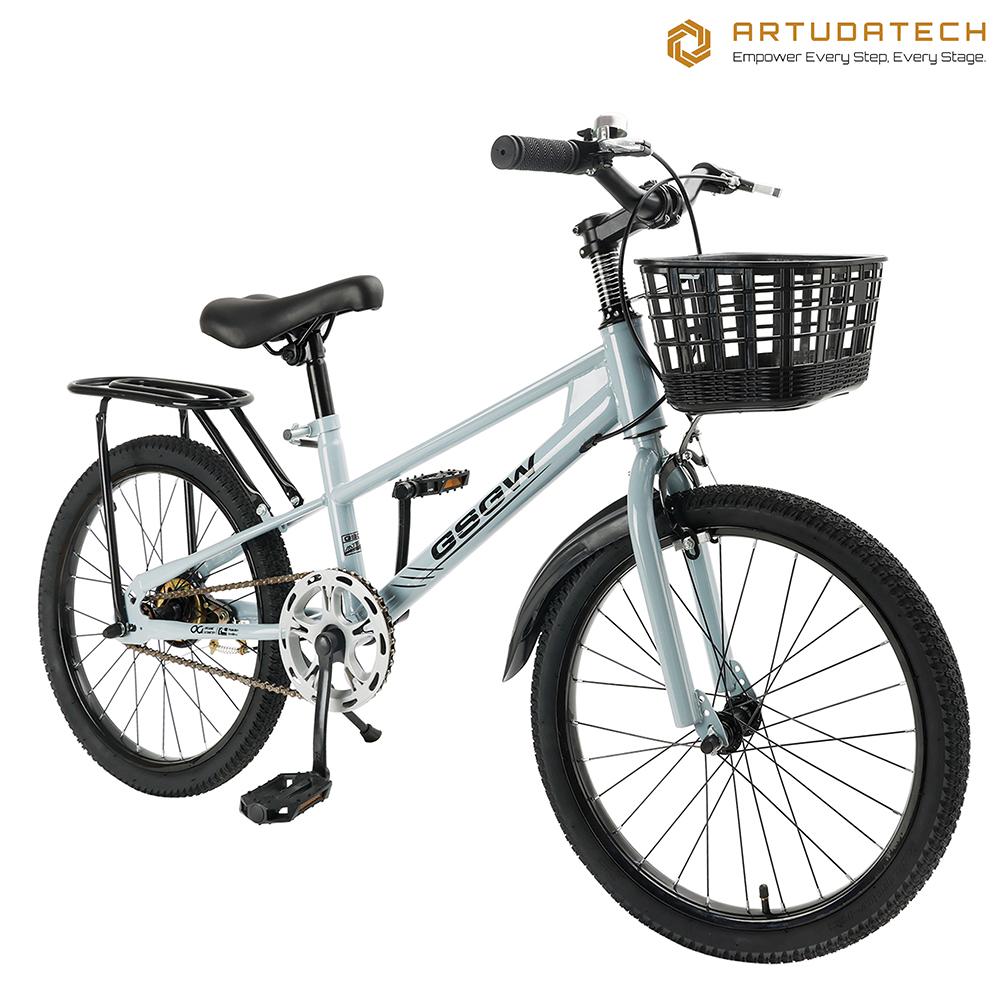 20palcové dětské kolo pro teenagery Dětské kolo pro chlapce a dívky s košíkem