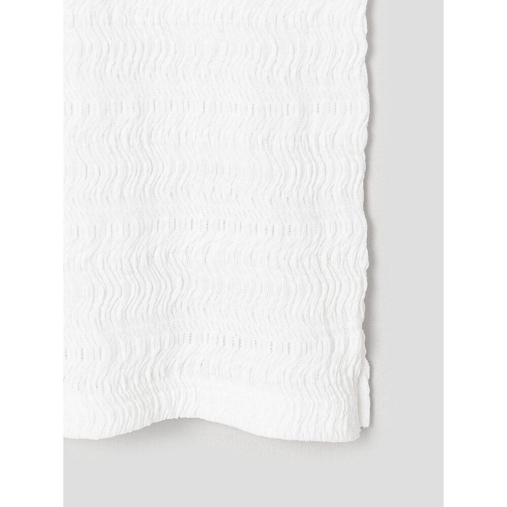 SHIFT.G Wave Texture Polo White