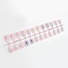 30-Piece Summer Style 3D Shell Press-on Nails, Medium-Long Almond Shape