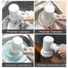 Cordless Handheld Multifunctional Electric Cleaning Brush for Kitchen, Bathroom, and Dishes