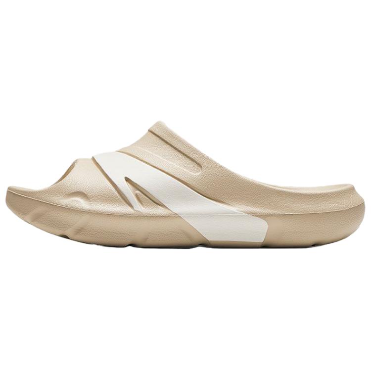 

Anta C37 Series Comfortable Fashion Non-Slip Wear-Resistant Shock Absorbing Slide Sandals Women Footwear Off-White 922528592F-4 37.5