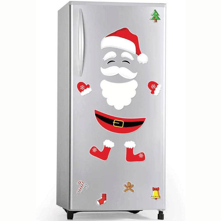 New Creative Children's Cartoon Christmas Refrigerator Magnets - Home Decoration