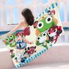 Cartoon Funny K-Keroros Gunsou Frog Microfiber Beach Towel Absorbent Quick dry Soft Yoga Swimming Resort Mountain Climbing Towel