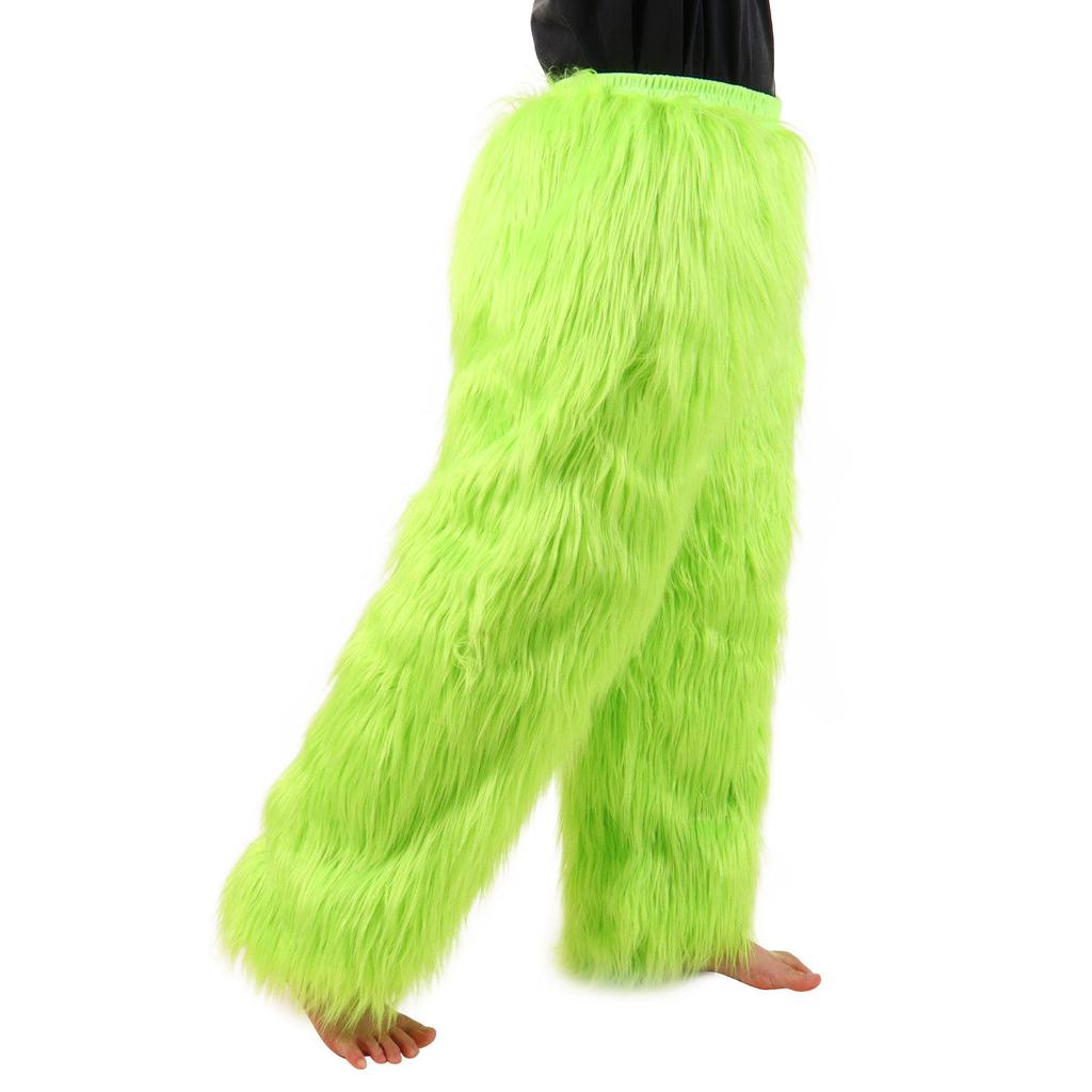 Green Grinch Christmas Thermal Pants Cosplay Costume for Parties