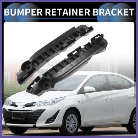 Pair Front Bumper Retainer Bracket No525360D040 for Toyota Yaris 2006-2009