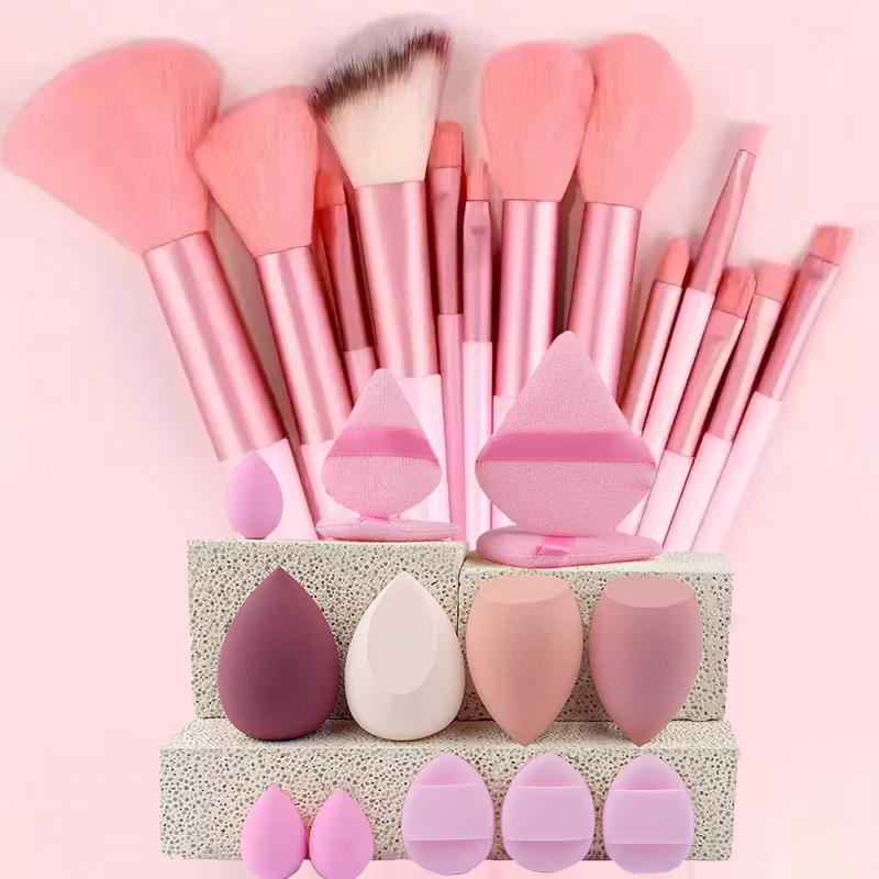 Makeup Brushes Set Face Eyes Make Up Brush Eyelash Eyeshadow Eyebrow Eyeliner Foundation Powder Blush Highlight Lips Brush