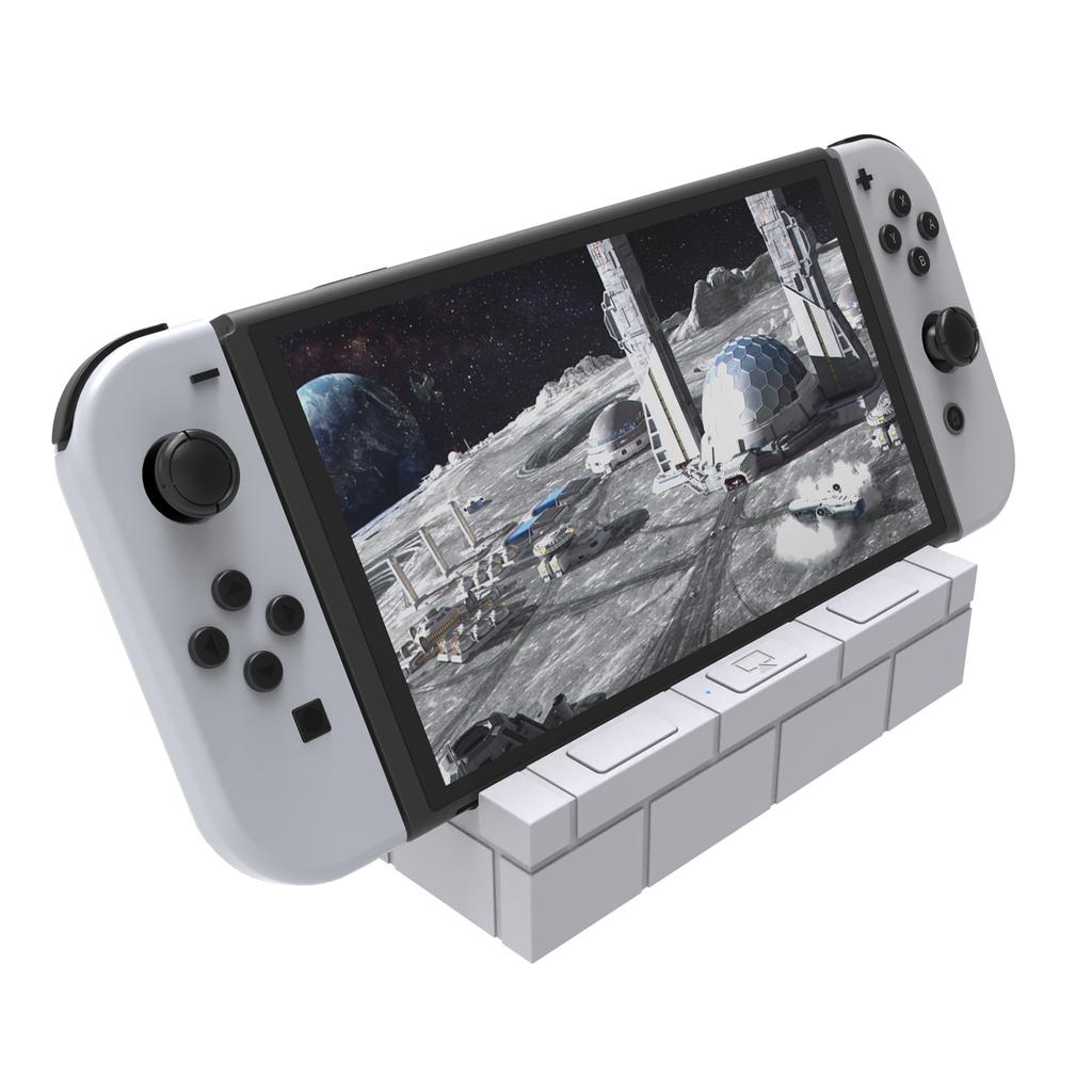 HS-SW500 For Nintendo Switch/Switch OLED Video Converter Dock Station with RJ45+USB+HD+Type-C