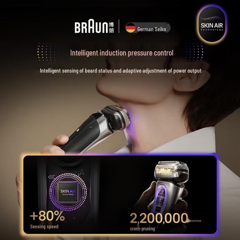 Braun Series 9 Peak Edition Electric Shaver CN plug (adapter included)