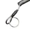 Stretch Fishing Tools Spring Elastic Rope Fishing Lanyards Spiral Coiled Lanyard Safety Rope