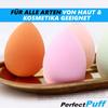 PerfectPuff Make Up Sponge Makeup Sponge Powder Puff Beauty Sponge [3 Pieces]