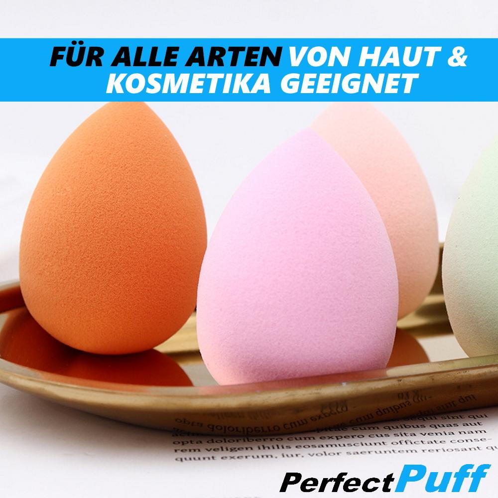 PerfectPuff Make Up Sponge Makeup Sponge Powder Puff Beauty Sponge [3 Pieces]