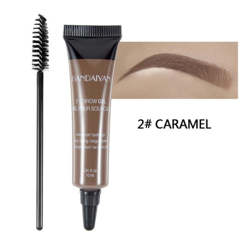 6 Colors Eyebrow Cosmetics Toothpaste  Waterproof  Eyebrow Tattoo Natural Long Lasting Makeup Paint  Eyebrow Cream