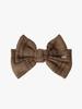 Mellotory Wool Check Hairpin (Brown)