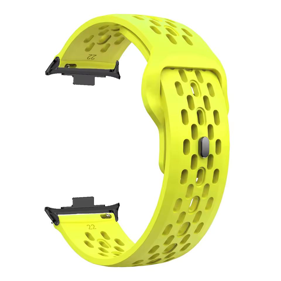 Sport Silikon Ersatzarmband für Xiaomi Mi Band 9 Pro/8 Pro Weiches Atmungsaktives Armband für Redmi Watch 6/5/4 Armband Correa