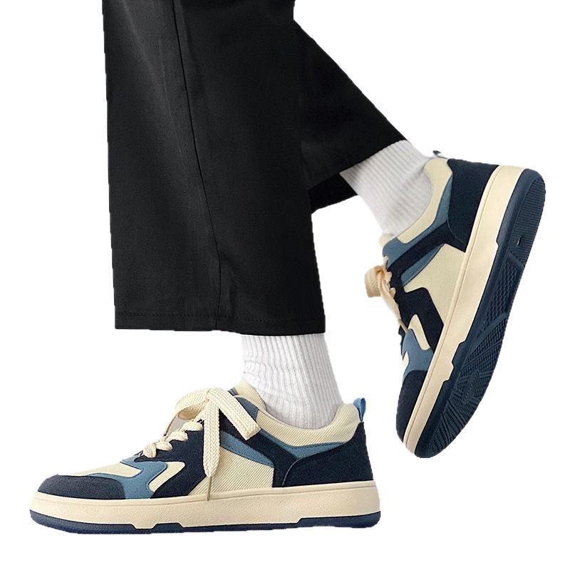 Men's Breathable Canvas Sneakers - 2025 Trendy Casual Korean Style Summer Shoes