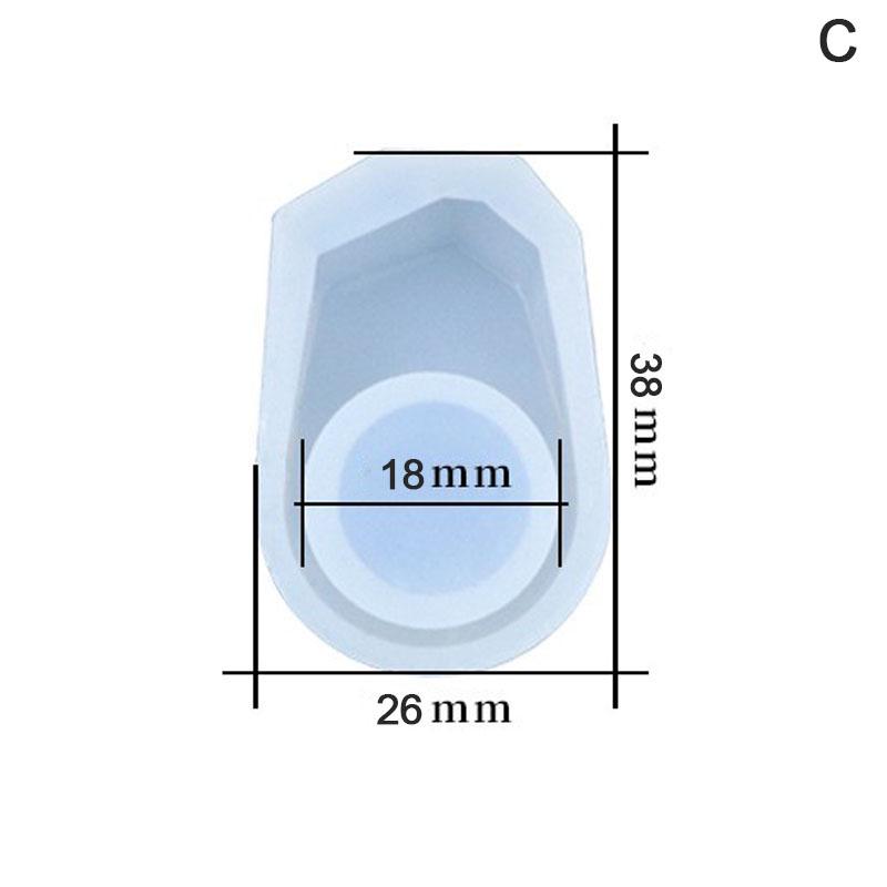 Geometry Ring Silicone Mold Diy Making Jewelry Craft Epoxy Resin Mould Supplies