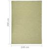 Flatweave Outdoor Rug, 140X200 Cm, Green