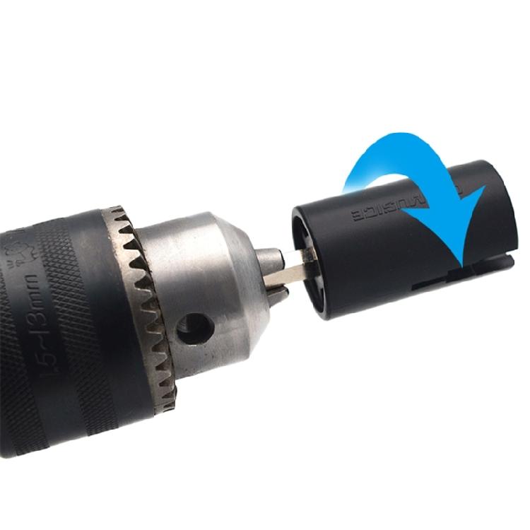 Gitarrenbohrer-Stecker Gitarrensaiten-Wicklerkopf Sechskant-Wickler Bohrer-Stecker-Werkzeug